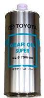 Трансмиссионное масло TOYOTA Gear Oil Super 75w90 10292